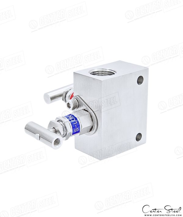 منیفولد ۲ شیر - Block Remote Mount 2-Valve Manifold سری SM برند S-LOK - تصویر 12