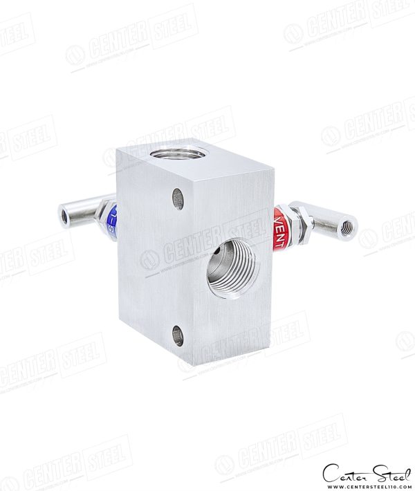 منیفولد ۲ شیر - Block Remote Mount 2-Valve Manifold سری SM برند S-LOK - تصویر 6