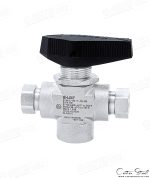 بال ولو CNG (سه راهی) - 3Way CNG Ball Valve سری STBVC برند S-LOK - تصویر 3