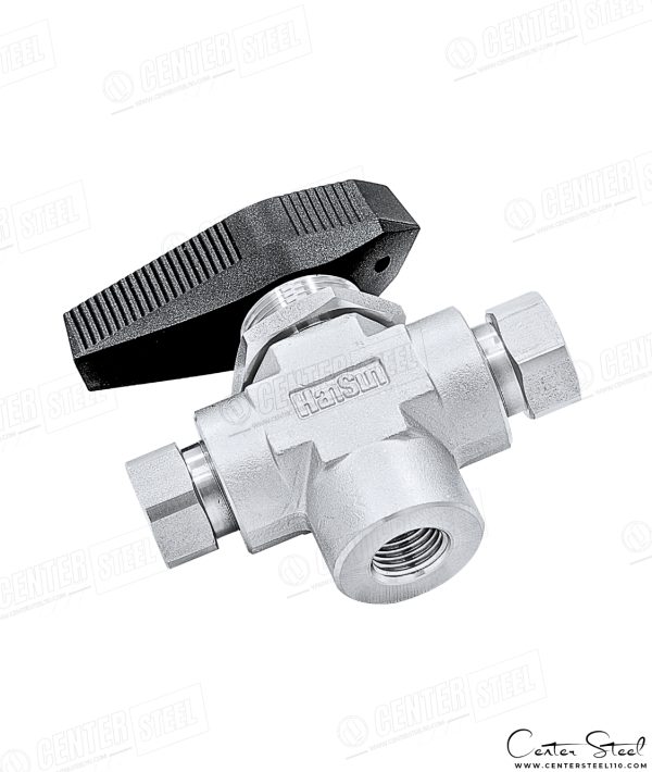 بال ولو CNG (سه راهی) - 3Way CNG Ball Valve سری STBVC برند S-LOK - تصویر 2