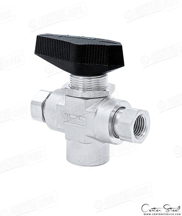 بال ولو CNG (سه راهی) - 3Way CNG Ball Valve سری STBVC برند S-LOK - تصویر 5