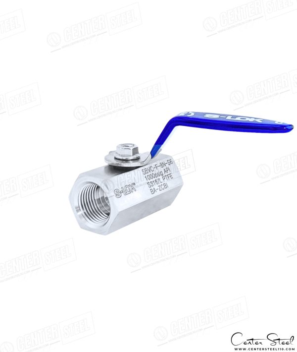 بال ولو 1000Psi ( شیر توپی ) - Ball Valve سری SBV10 برند S-LOK - تصویر 23