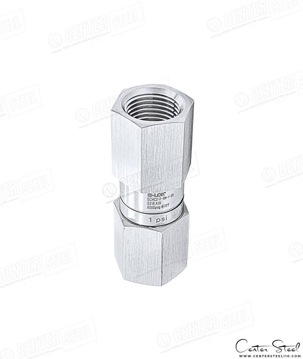 چک ولو 6000Psi ( شیر یکطرفه ) - High Pressure Check Valve سری SCH60 برند S-LOK - تصویر 14