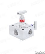 منیفولد ۲ شیر - Block Remote Mount 2-Valve Manifold سری SM برند S-LOK - تصویر 10
