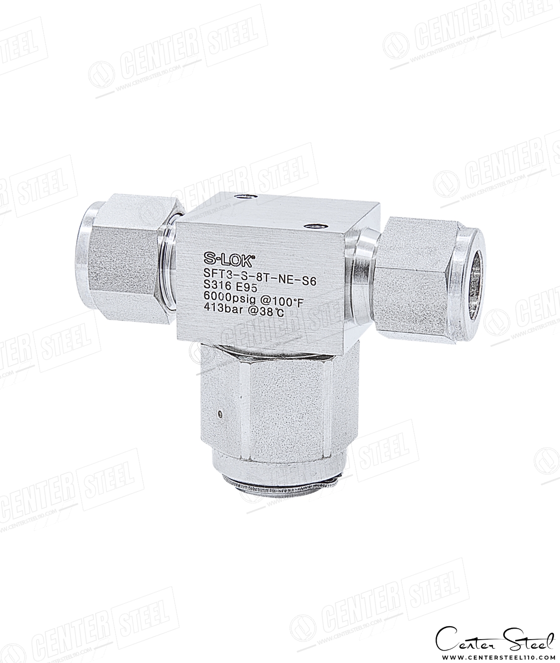 فیلتر تی تایپ TEE Type Filter - 6000 PSI سری SFT60 برند S-LOK