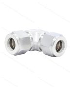 یونیون البو استنلس استیل ۳۱۶ ( زانوی دو سر مهره میلیمتری) - Metric Union Elbow - تصویر 2
