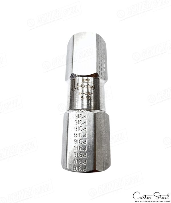 چک ولو 6000PSI ( شیر یکطرفه ) Poppet Check Valve سری C برند Parker - تصویر 2