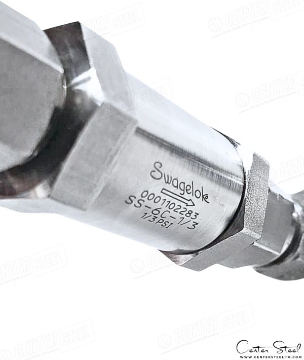 چک ولو (شیر یکطرفه ) - Check Valve 3000Psi سری C برند Swagelok - تصویر 2