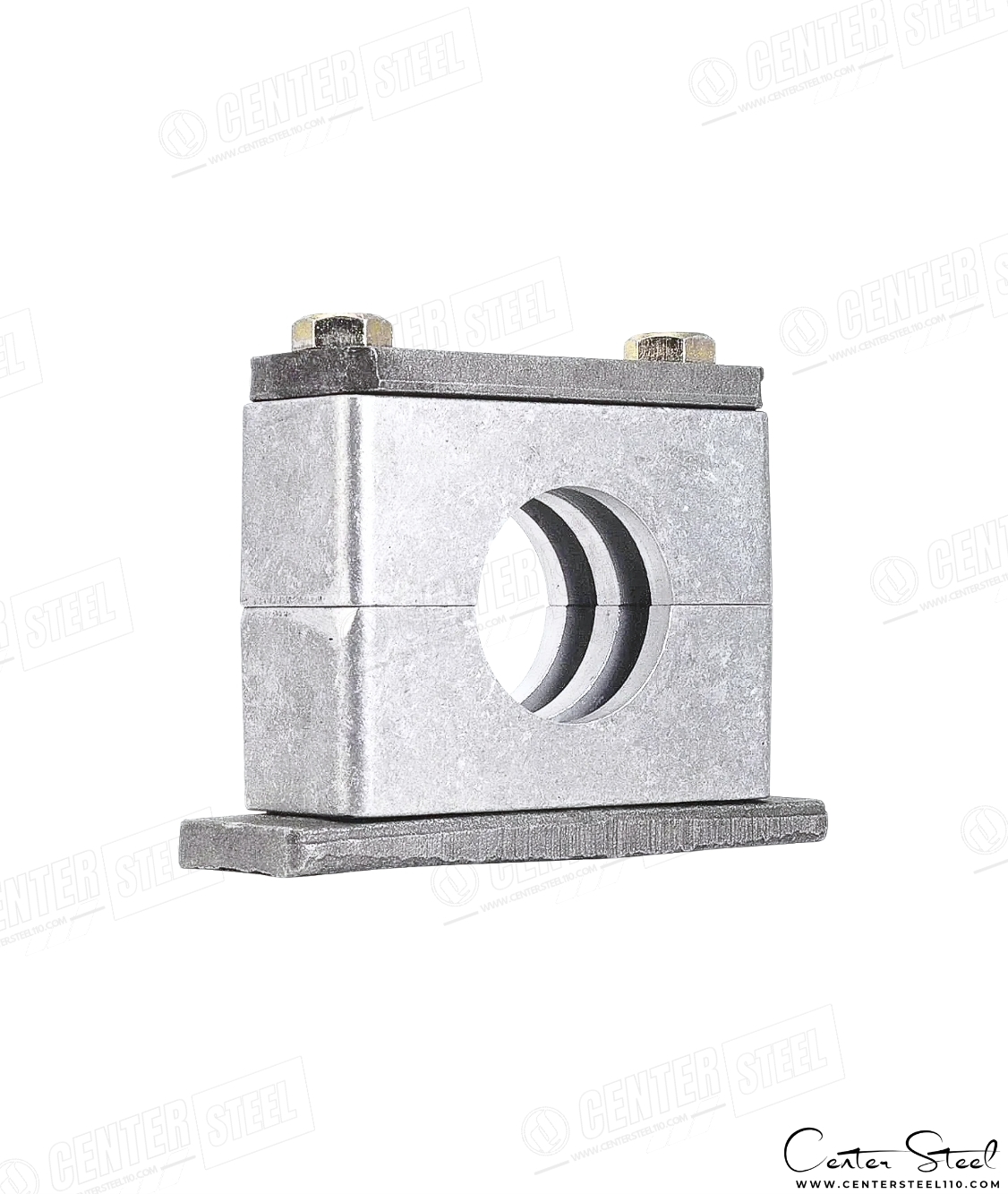 تیوب کلمپ آلومینیومی متریک ( بست لوله ) - Aluminium Tube Clamp
