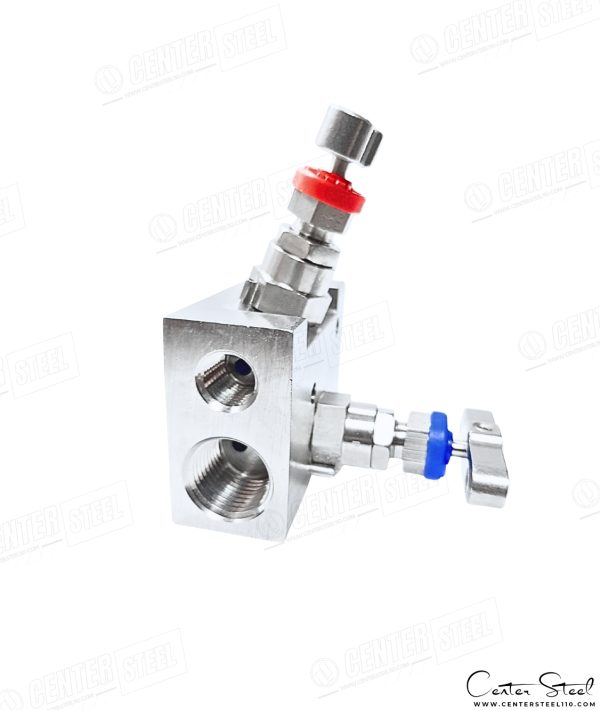 منیفولد دو شیر ۴۵ درجه - Remote Mount Two Valve Manifold مدل HALS2V برند Parker - تصویر 4
