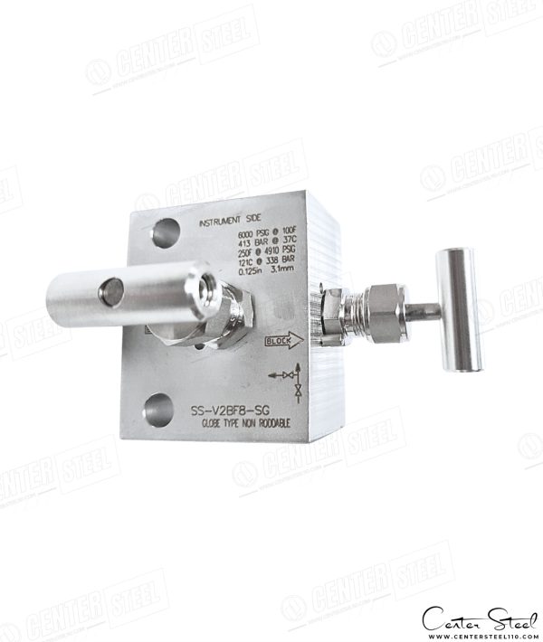 منیفولد دو شیر - Remote Mount 2 Valve Manifold سری-V برند Swagelok - تصویر 9