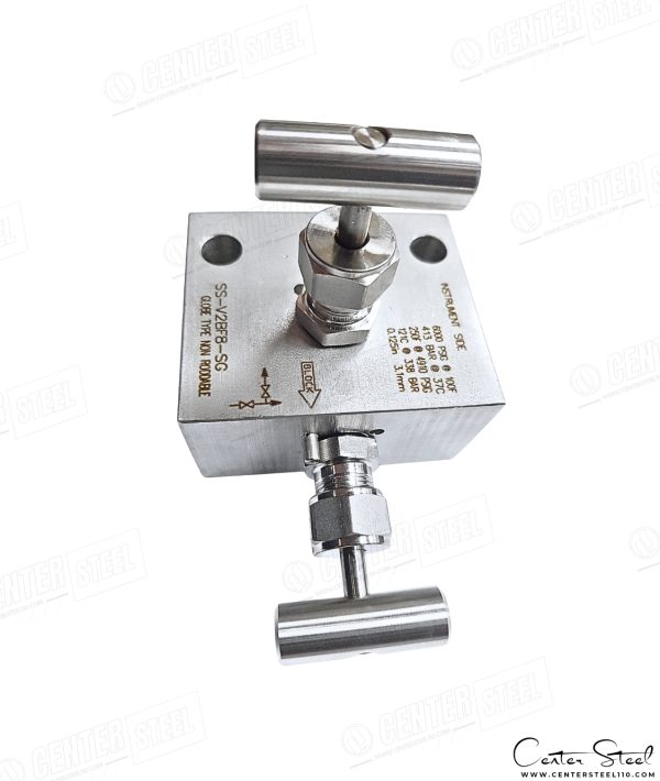 منیفولد دو شیر - Remote Mount 2 Valve Manifold سری-V برند Swagelok - تصویر 4