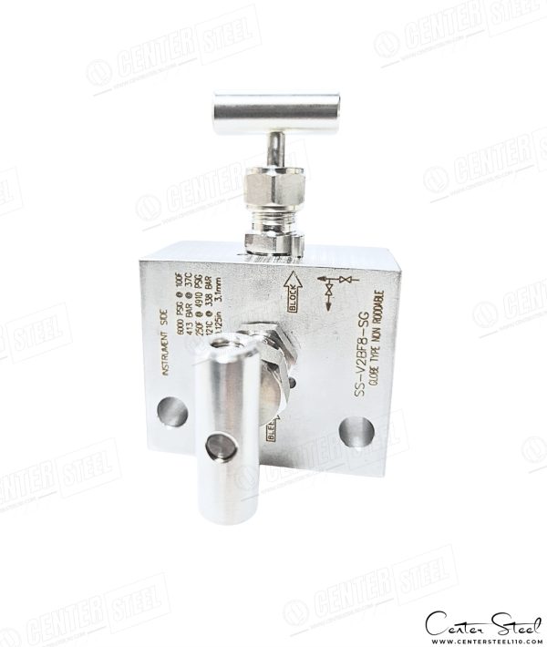 منیفولد دو شیر - Remote Mount 2 Valve Manifold سری-V برند Swagelok - تصویر 3