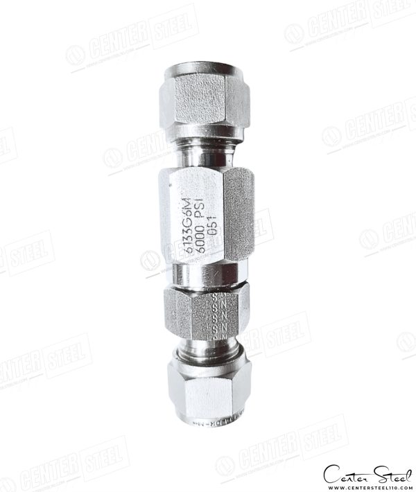 شیر یکطرفه ساچمه ای مونل 400 ( چک ولو مونل ) - Monel Ball Check Valve سری 6100 برند Hoke - تصویر 3