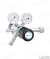 رگولاتور فشار دو مرحله ای - Dual Stage Pressure Regulator سری High Purity مدل CSLH0DJ / CPLH0DJ ( FMD 502 ) برند GCE-Druva