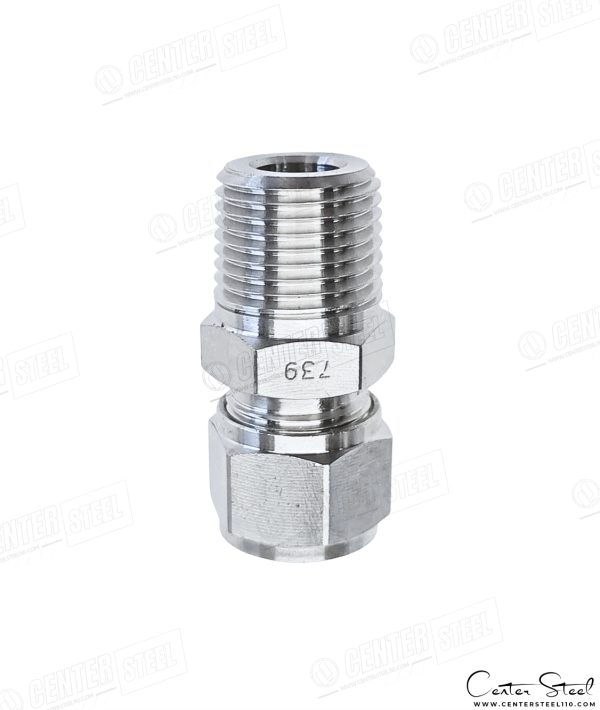 میل کانکتور هستلوی C-276 ( یکسر مهره هستلوی ) Hastelloy Male Connector - تصویر 3