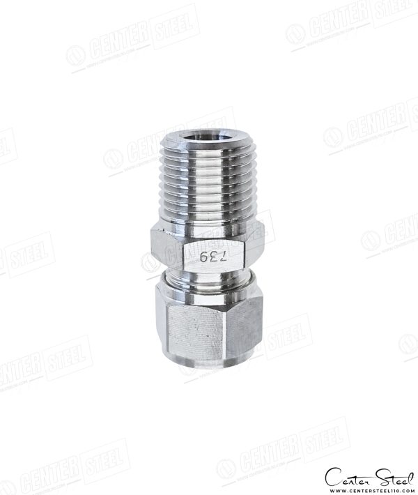 میل کانکتور هستلوی C-276 ( یکسر مهره هستلوی ) Hastelloy Male Connector - تصویر 14