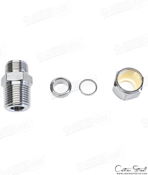 میل کانکتور هستلوی C-276 ( یکسر مهره هستلوی ) Hastelloy Male Connector - تصویر 24