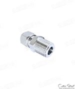 میل کانکتور هستلوی C-276 ( یکسر مهره هستلوی ) Hastelloy Male Connector - تصویر 8