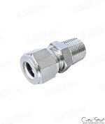 میل کانکتور هستلوی C-276 ( یکسر مهره هستلوی ) Hastelloy Male Connector - تصویر 12