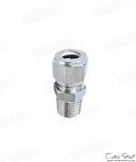 میل کانکتور هستلوی C-276 ( یکسر مهره هستلوی ) Hastelloy Male Connector - تصویر 16