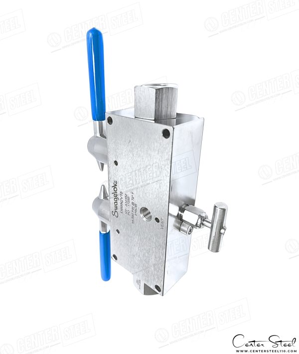 دابل بلاک اند بلید ولو - Double Block & Bleed Valve سری IPT برند Swagelok - تصویر 2