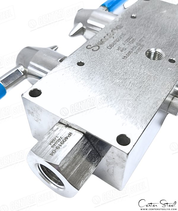 دابل بلاک اند بلید ولو - Double Block & Bleed Valve سری IPT برند Swagelok - تصویر 6