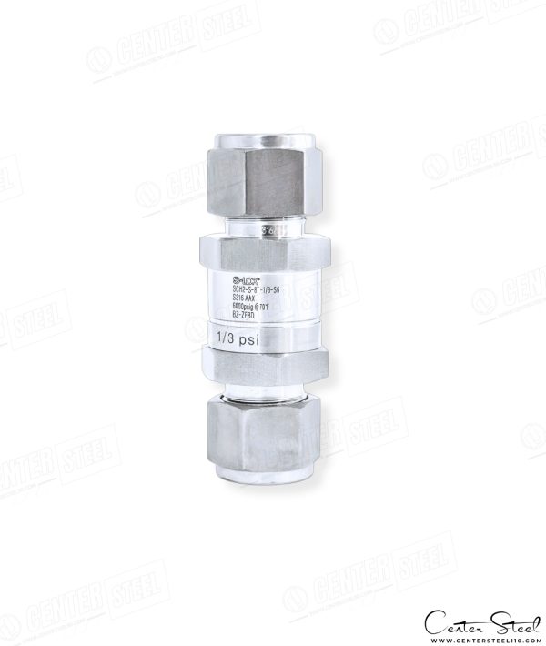 چک ولو 6000Psi ( شیر یکطرفه ) - High Pressure Check Valve سری SCH60 برند S-LOK - تصویر 10