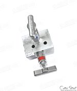 منیفولد دو شیر دما بالا - Vertical Remote Mount Two-Valve Manifold مدل M2VVGV8N برند HY-LOK - تصویر 10