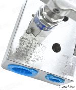 منیفولد دو شیر دما بالا - Vertical Remote Mount Two-Valve Manifold مدل M2VVGV8N برند HY-LOK - تصویر 3